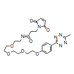 Methyltetrazine-PEG4-NHCO-Maleimide
