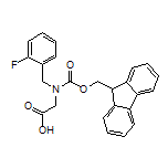 2-[Fmoc-(2-fluorobenzyl)amino]acetic Acid