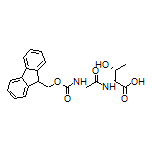 (2S,3R)-2-[2-(Fmoc-amino)acetamido]-3-hydroxybutanoic Acid