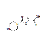 2-(Piperazin-1-yl)oxazole-5-carboxylic Acid