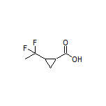 2-(1,1-Difluoroethyl)cyclopropanecarboxylic Acid