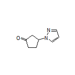 3-(1H-Pyrazol-1-yl)cyclopentanone