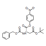 4-tert-Butyl 1-(4-Nitrophenyl) (S)-2-(Cbz-amino)succinate