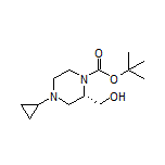 (S)-(1-Boc-4-cyclopropyl-2-piperazinyl)methanol