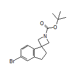 1-Boc-5’-bromo-2’,3’-dihydrospiro[azetidine-3,1’-indene]