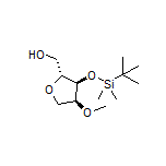 [(2R,3S,4S)-3-[(tert-Butyldimethylsilyl)oxy]-4-methoxytetrahydrofuran-2-yl]methanol