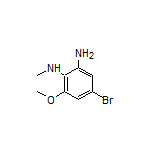 4-Bromo-6-methoxy-N1-methyl-1,2-benzenediamine
