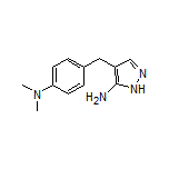4-[4-(Dimethylamino)benzyl]-1H-pyrazol-5-amine