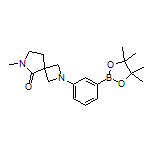 3-(6-Methyl-5-oxo-2,6-diazaspiro[3.4]octan-2-yl)phenylboronic Acid Pinacol Ester