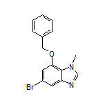 7-(Benzyloxy)-5-bromo-1-methyl-1H-benzo[d]imidazole