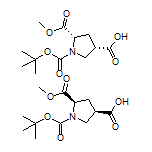cis-1-Boc-5-(methoxycarbonyl)pyrrolidine-3-carboxylic Acid