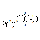 (4aS,7aR)-2-Boc-octahydrospiro[cyclopenta[c]pyridine-6,2’-[1,3]dioxolane]