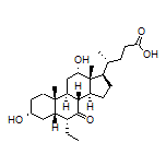 (R)-4-[(3R,5S,6R,8R,9S,10S,12S,13R,14S,17R)-6-Ethyl-3,12-dihydroxy-10,13-dimethyl-7-oxohexadecahydro-1H-cyclopenta[a]phenanthren-17-yl]pentanoic Acid