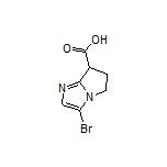 3-Bromo-6,7-dihydro-5H-pyrrolo[1,2-a]imidazole-7-carboxylic Acid