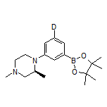 (S)-3-(2,4-Dimethylpiperazin-1-yl)phenyl-5-d1-boronic Acid Pinacol Ester