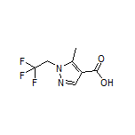 5-Methyl-1-(2,2,2-trifluoroethyl)-1H-pyrazole-4-carboxylic Acid