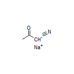 Sodium 1-Cyano-2-oxopropan-1-ide