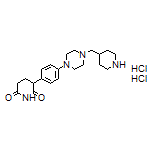 3-[4-[4-(Piperidin-4-ylmethyl)piperazin-1-yl]phenyl]piperidine-2,6-dione Dihydrochloride