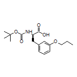 (R)-2-(Boc-amino)-3-(3-propoxyphenyl)propanoic Acid