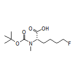 (S)-2-[Boc-(methyl)amino]-6-fluorohexanoic Acid