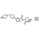 3-[1-Oxo-6-[4-(piperazin-1-ylmethyl)piperidin-1-yl]isoindolin-2-yl]piperidine-2,6-dione Dihydrochloride