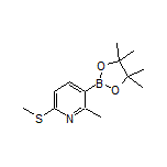 2-Methyl-6-(methylthio)pyridine-3-boronic Acid Pinacol Ester