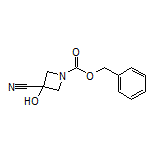1-Cbz-3-hydroxyazetidine-3-carbonitrile