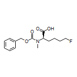 (R)-2-[Cbz-(methyl)amino]-6-fluorohexanoic Acid