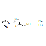 1-(2-(1H-Pyrazol-1-yl)thiazol-5-yl)-N-methylmethanamine Dihydrochloride