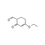 4-Ethoxy-2-oxo-3-cyclohexene-1-carbaldehyde