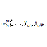 N-(3-Hydrazinyl-3-oxopropyl)-6-[(4R,5S)-5-methyl-2-oxoimidazolidin-4-yl]hexanamide