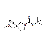 1-Boc-3-ethynyl-3-(methoxymethyl)pyrrolidine