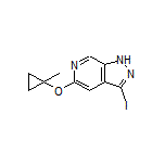3-Iodo-5-(1-methylcyclopropoxy)-1H-pyrazolo[3,4-c]pyridine