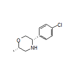 (2S,5S)-5-(4-Chlorophenyl)-2-methylmorpholine
