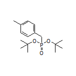 (4-Methylbenzyl)phosphonic Acid Di-tert-butyl Ester