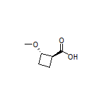 (1S,2S)-2-Methoxycyclobutanecarboxylic Acid