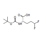(S)-2-(Boc-amino)-5,5-difluoropentanoic Acid