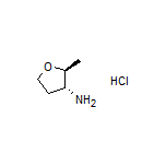(2S,3R)-2-Methyltetrahydrofuran-3-amine Hydrochloride