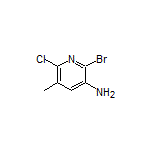 2-Bromo-6-chloro-5-methylpyridine-3-amine