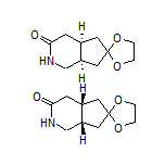 rel-(4aR,7aR)-Hexahydrospiro[cyclopenta[c]pyridine-6,2’-[1,3]dioxolan]-3(4H)-one