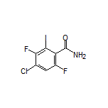4-Chloro-3,6-difluoro-2-iodobenzamide