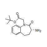tert-Butyl (R)-2-(3-Amino-2-oxo-2,3,4,5-tetrahydro-1H-benzo[b]azepin-1-yl)acetate