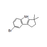 7-Bromo-3,3-dimethyl-1,2,3,4-tetrahydrocyclopenta[b]indole