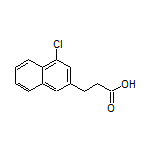 3-(4-Chloronaphthalen-2-yl)propanoic Acid