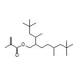 2-(4,4-Dimethylpentan-2-yl)-5,7,7-trimethyloctyl Methacrylate