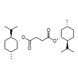Bis[(1R,2S,5R)-2-isopropyl-5-methylcyclohexyl] Succinate