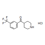 Piperidin-4-yl[3-(trifluoromethyl)phenyl]methanone Hydrochloride