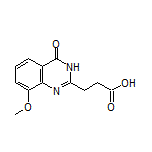 3-(8-Methoxy-4-oxo-3,4-dihydro-2-quinazolinyl)propanoic Acid