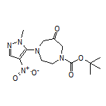 1-Boc-4-(1-methyl-4-nitro-1H-pyrazol-5-yl)-1,4-diazepan-6-one
