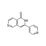 3-(Pyridin-4-yl)-2,6-naphthyridin-1(2H)-one
